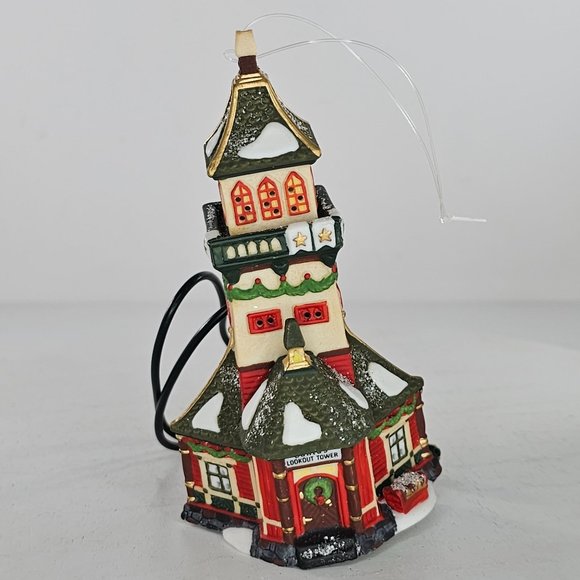 Department 56 North Pole Series Santa's Lookout Tower Christmas Ornament FLAW - Picture 5 of 9